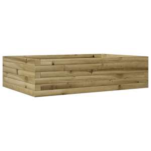 Zahradní truhlík 90 x 60 x 23 cm impregnované borové dřevo - obrázek 2