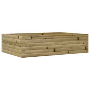 Zahradní truhlík 90 x 60 x 23 cm impregnované borové dřevo - obrázek 7