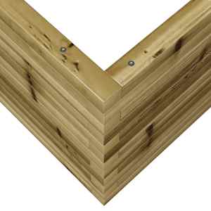 Zahradní truhlík 60 x 60 x 45,5 cm impregnované borové dřevo - obrázek 8