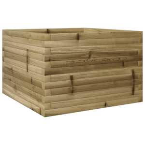 Zahradní truhlík 70 x 70 x 45,5 cm impregnované borové dřevo - obrázek 2