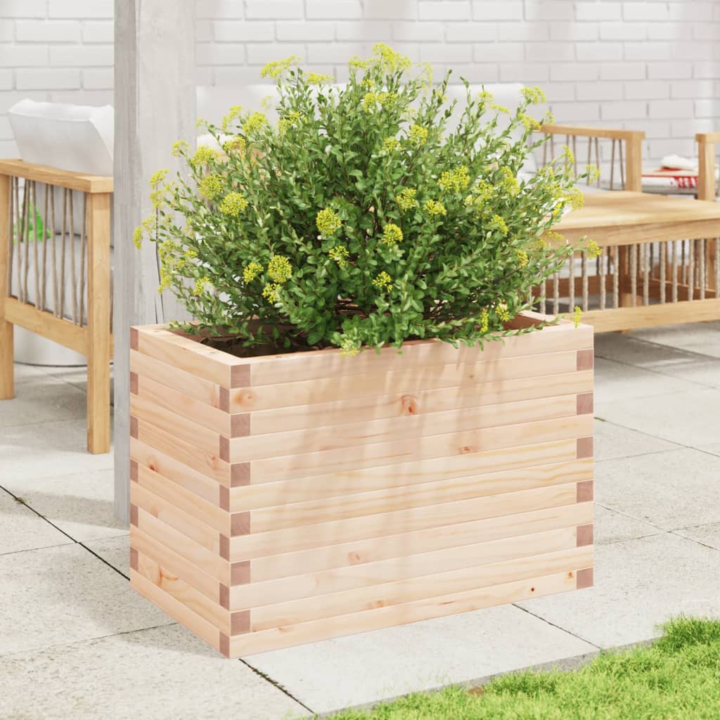 vidaXL Plantenbak 70x40x45,5 cm massief grenenhout afbeelding
