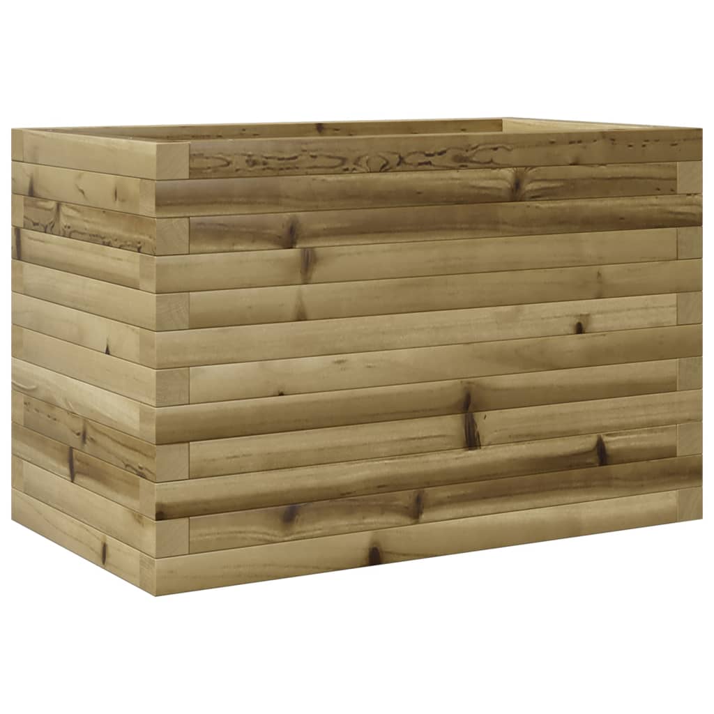 vidaXL Záhradný kvetináč 70x40x45,5 cm impregnovaná borovica