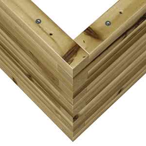 Zahradní truhlík 110 x 40 x 45,5 cm impregnované borové dřevo - obrázek 8