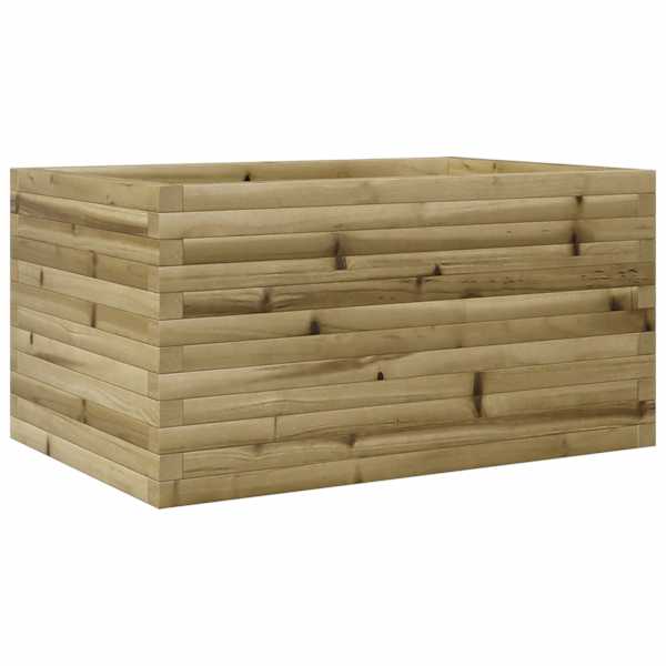 vidaXL aia taimekast, 90x60x45,5 cm, immutatud m&auml;nnipuit
