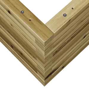 Zahradní truhlík 90 x 60 x 45,5 cm impregnované borové dřevo - obrázek 8