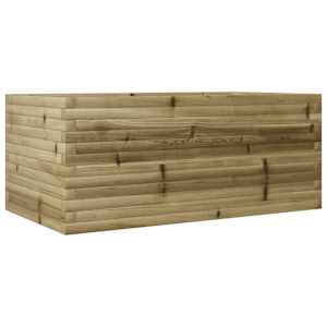 Zahradní truhlík 110 x 60 x 45,5 cm impregnované borové dřevo - obrázek 2