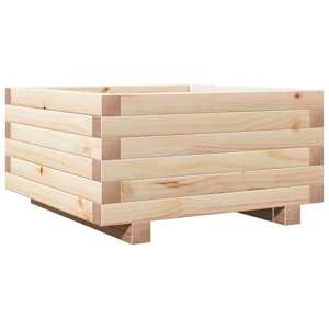 Zahradní truhlík 50 x 50 x 26,5 cm masivní borové dřevo - obrázek 2