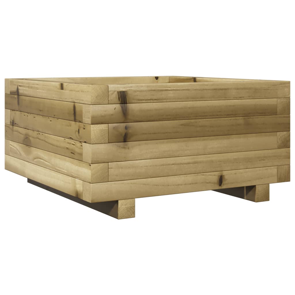 vidaXL Zahradní truhlík 50 x 50 x 26,5 cm impregnované borové dřevo