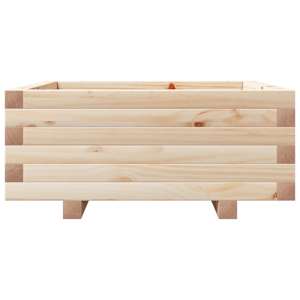 Zahradní truhlík 60 x 60 x 26,5 cm masivní borové dřevo - obrázek 5