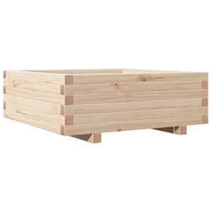 Zahradní truhlík 70 x 70 x 26,5 cm masivní borovice - obrázek 7