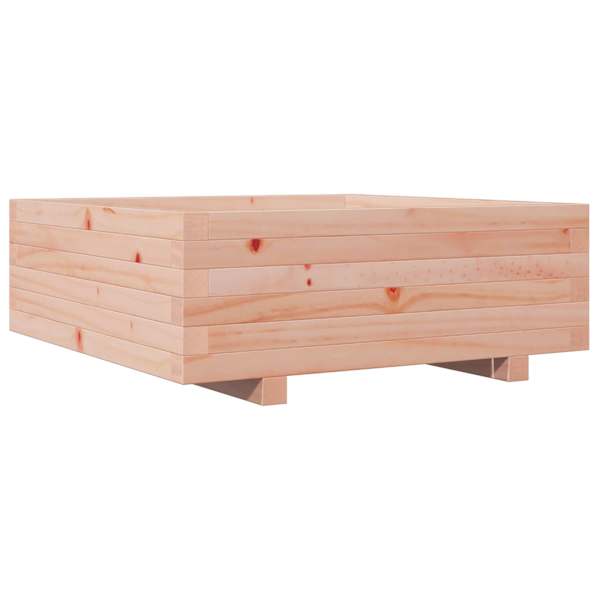 vidaXL aia taimekast, 70 x 70 x 26,5 cm, ebatsuuga puit