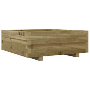 Zahradní truhlík 70 x 70 x 26,5 cm impregnované borové dřevo - obrázek 2