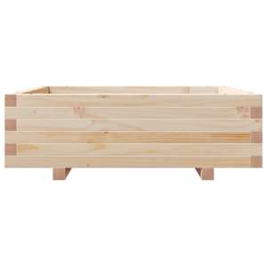 Zahradní truhlík 80 x 80 x 26,5 cm masivní borovice - obrázek 5