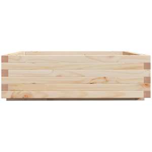 Zahradní truhlík 80 x 80 x 26,5 cm masivní borovice - obrázek 6