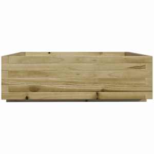 Zahradní truhlík 80 x 80 x 26,5 cm impregnované borové dřevo - obrázek 6