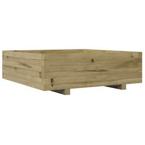 Zahradní truhlík 80 x 80 x 26,5 cm impregnované borové dřevo - obrázek 7