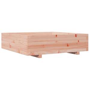 vidaXL aia taimekast, 90x90 x 26,5 cm, ebatsuuga puit