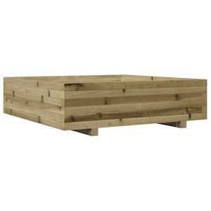 Zahradní truhlík 90 x 90 x 26,5 cm impregnované borové dřevo - obrázek 7