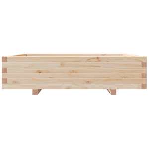 Zahradní truhlík 100 x 100 x 26,5 cm masivní borové dřevo - obrázek 5