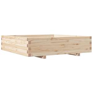 Zahradní truhlík 100 x 100 x 26,5 cm masivní borové dřevo - obrázek 7