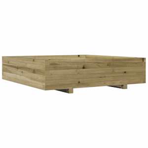 Zahradní truhlík 100 x 100 x 26,5 cm impregnované borové dřevo - obrázek 2