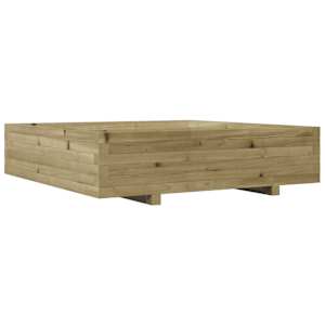 Zahradní truhlík 100 x 100 x 26,5 cm impregnované borové dřevo - obrázek 7