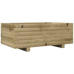 Zahradní truhlík 70 x 40 x 26,5 cm impregnované borové dřevo - obrázek 2