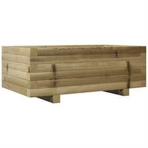 Zahradní truhlík 70 x 40 x 26,5 cm impregnované borové dřevo - obrázek 7