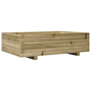 Zahradní truhlík 90 x 60 x 26,5 cm impregnované borové dřevo - obrázek 2
