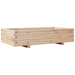 Zahradní truhlík 110 x 60 x 26,5 cm masivní borové dřevo - obrázek 7