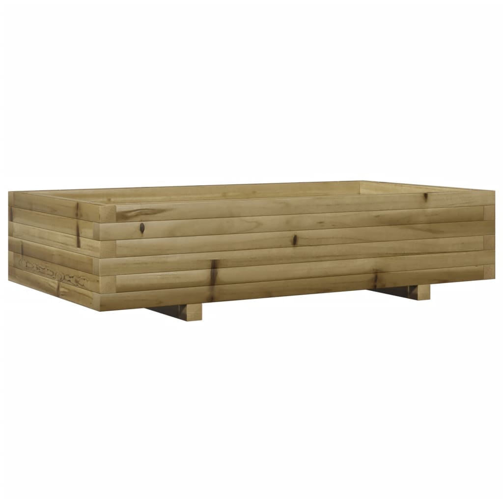 vidaXL Zahradní truhlík 110 x 60 x 26,5 cm impregnované borové dřevo