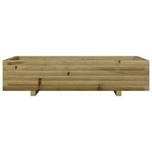 Zahradní truhlík 110 x 60 x 26,5 cm impregnované borové dřevo - obrázek 5
