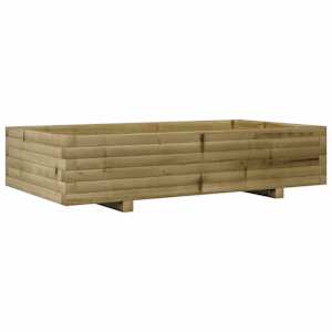 Zahradní truhlík 110 x 60 x 26,5 cm impregnované borové dřevo - obrázek 7