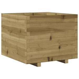 Zahradní truhlík 60 x 60 x 49,5 cm impregnované borové dřevo - obrázek 2