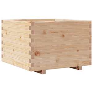 Zahradní truhlík 70 x 70 x 49,5 cm masivní borové dřevo - obrázek 7