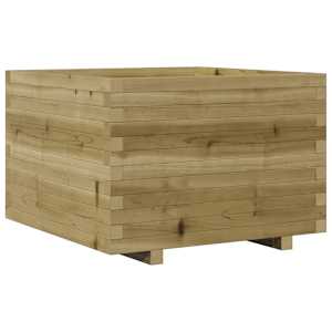 Zahradní truhlík 70 x 70 x 49,5 cm impregnované borové dřevo - obrázek 7