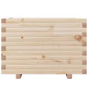 Zahradní truhlík 70 x 40 x 49,5 cm masivní borové dřevo - obrázek 5