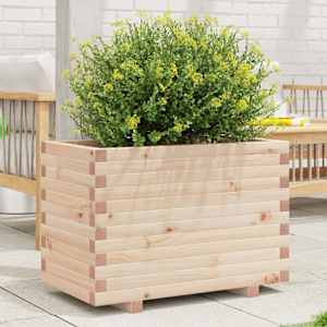 Vrtno cvetlično korito 70x40x49,5 cm trdna borovina