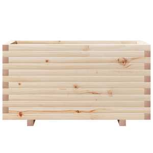 Zahradní truhlík 90 x 40 x 49,5 cm masivní borové dřevo - obrázek 5