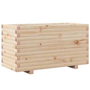 Zahradní truhlík 90 x 40 x 49,5 cm masivní borové dřevo - obrázek 7