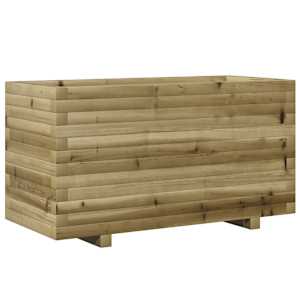Zahradní truhlík 90 x 40 x 49,5 cm impregnované borové dřevo - obrázek 7