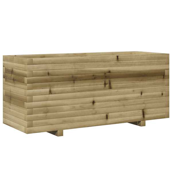 vidaXL aia taimekast, 110x40x49,5 cm, immutatud m&auml;nnipuit