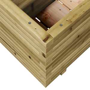 Zahradní truhlík 110 x 40 x 49,5 cm impregnované borové dřevo - obrázek 8