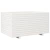 vidaXL aia taimekast, valge, 90x60x49,5 cm, m&auml;nnipuit