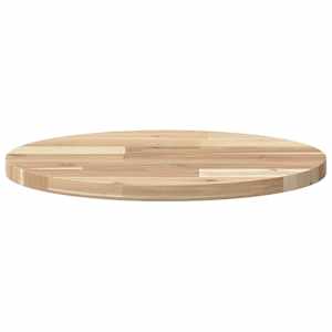 Stolní deska kulatá Ø 40 x 2 cm masivní akáciové dřevo - obrázek 4