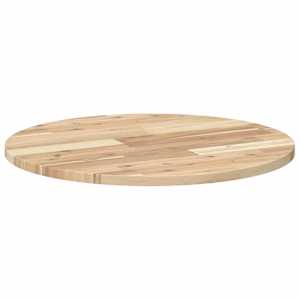 Stolní deska kulatá Ø 60 x 2 cm masivní akáciové dřevo - obrázek 5