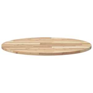 Stolní deska kulatá Ø 70 x 2 cm masivní akáciové dřevo - obrázek 4