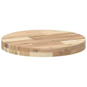 Stolní deska kulatá Ø 40 x 4 cm masivní akáciové dřevo - obrázek 5