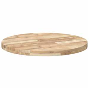 Stolní deska kulatá Ø 70 x 4 cm masivní akáciové dřevo - obrázek 7