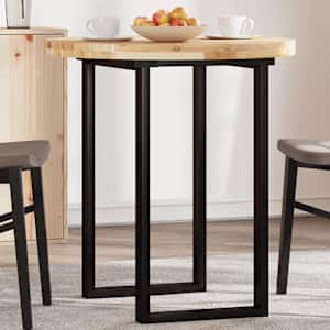 Mizna plošča okrogla Ø70x4 cm trdna akacija